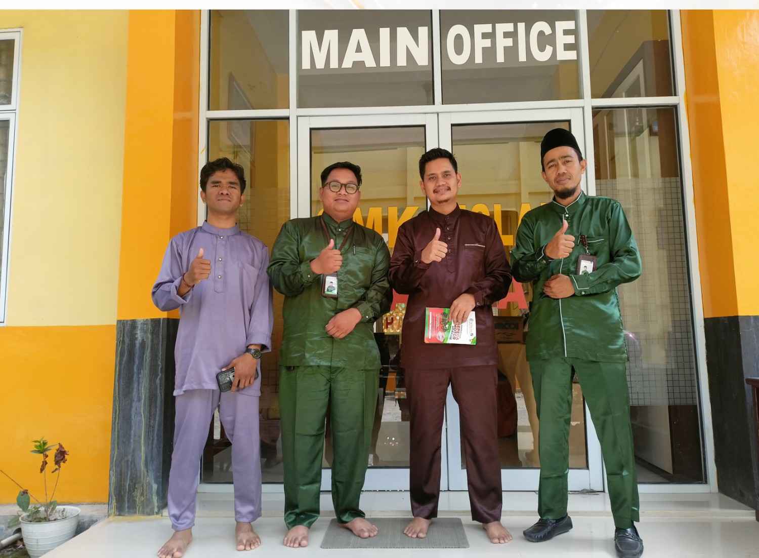 Kunjungan Silaturahmi Bank Syariah Berkah ke Yayasan Inayah yang Berada di Ujung Batu